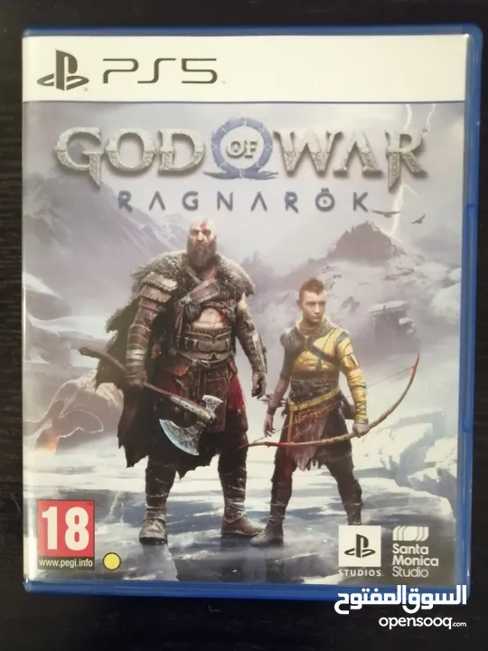 God of war Ragnarok (PS5) عربيه نظيفه للبيع