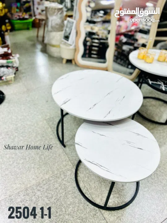 طاولات الوسط الأكثر طلباً وبسعر منافس جداً