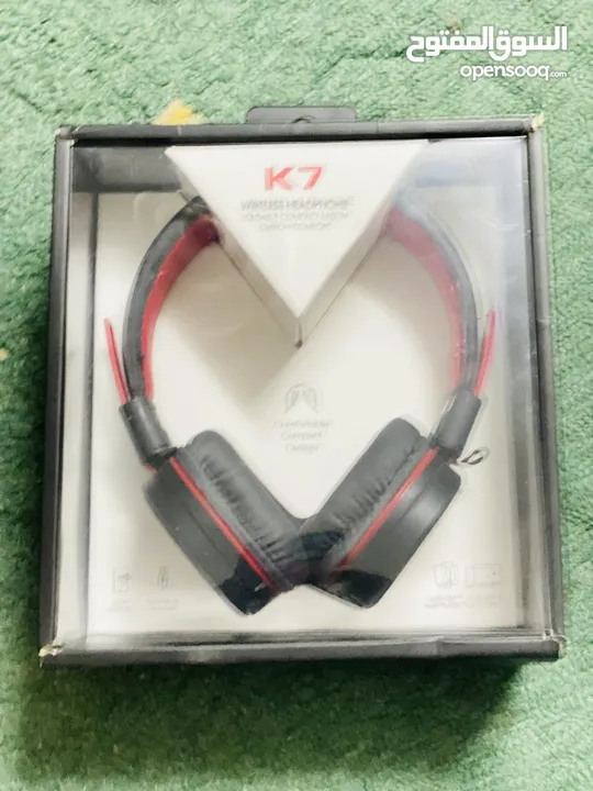 سماعة بلوتوثات K7 صوت ولا بالخيال للبيع