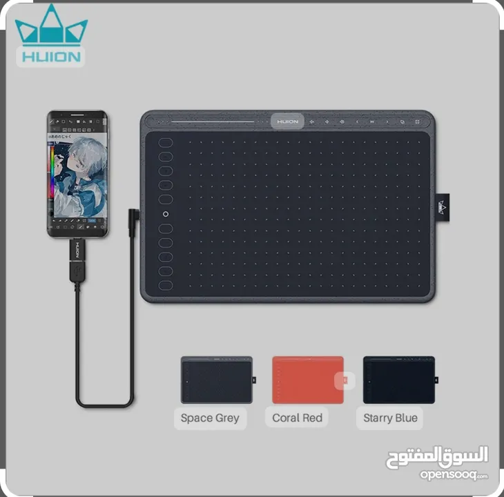 PenTablet & Drawing  Tablet جهاز لوحي مع قلم خاص به