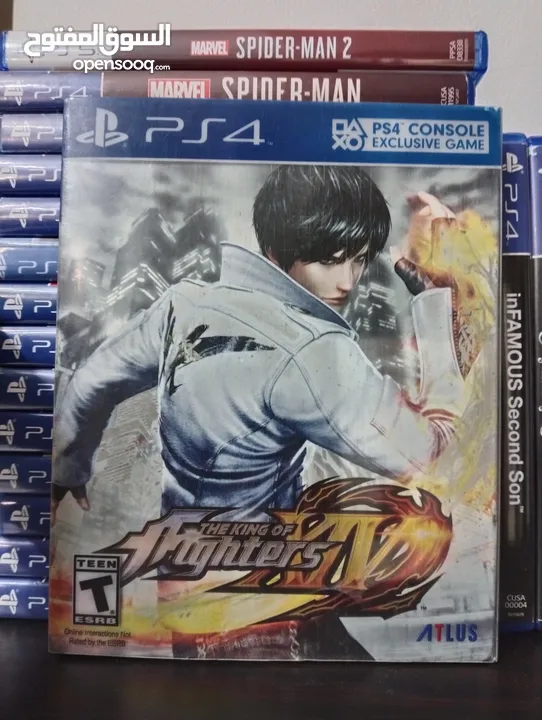 The King Of Fighters 14 SteelBook Edition  in good condition for PS4 and PS5