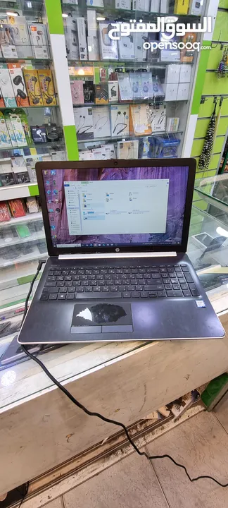 لاب توب hp مستعمل كور اي 7 جيل ثامن