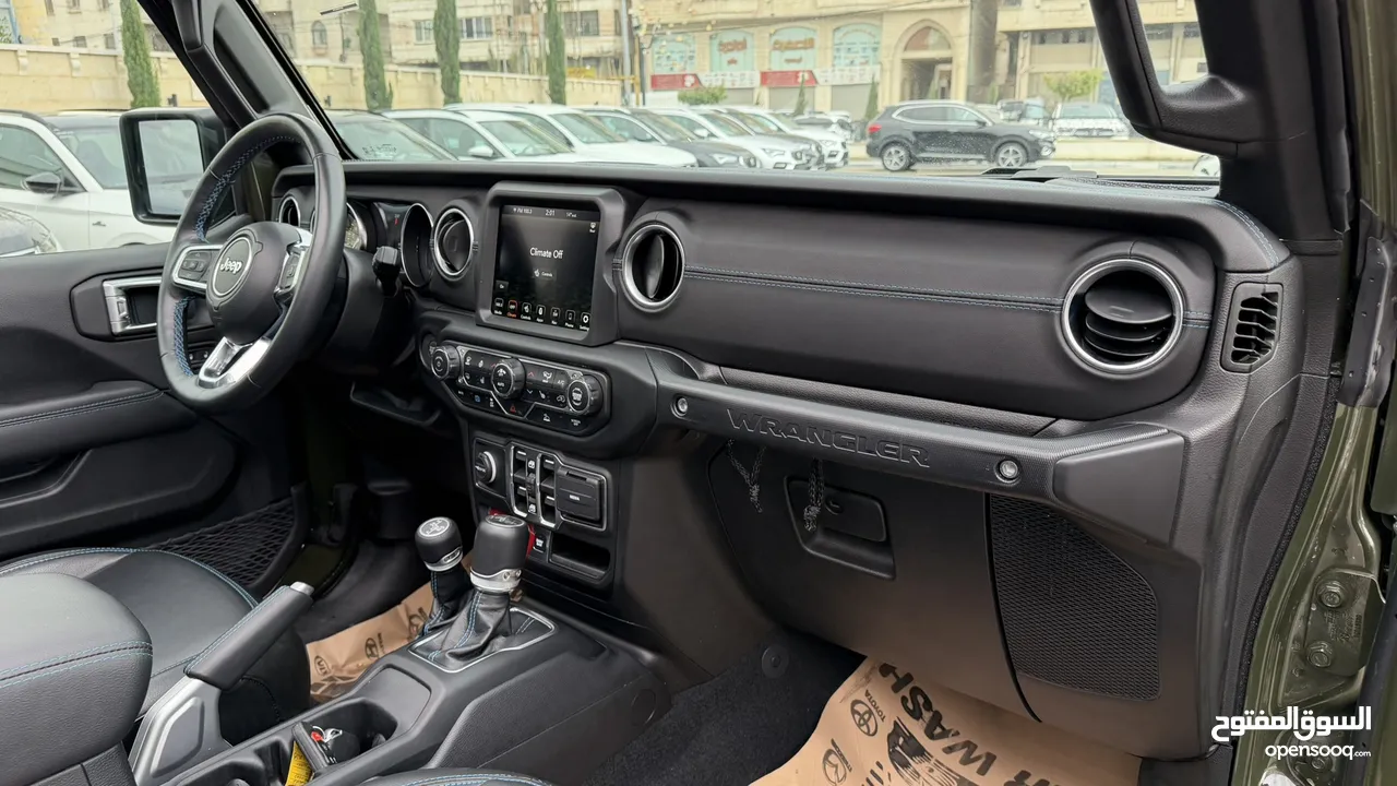 جيب رابيكون ترخيص 2022 محرك 2000 هايبرد جير أوتوماتيك 375 حصان