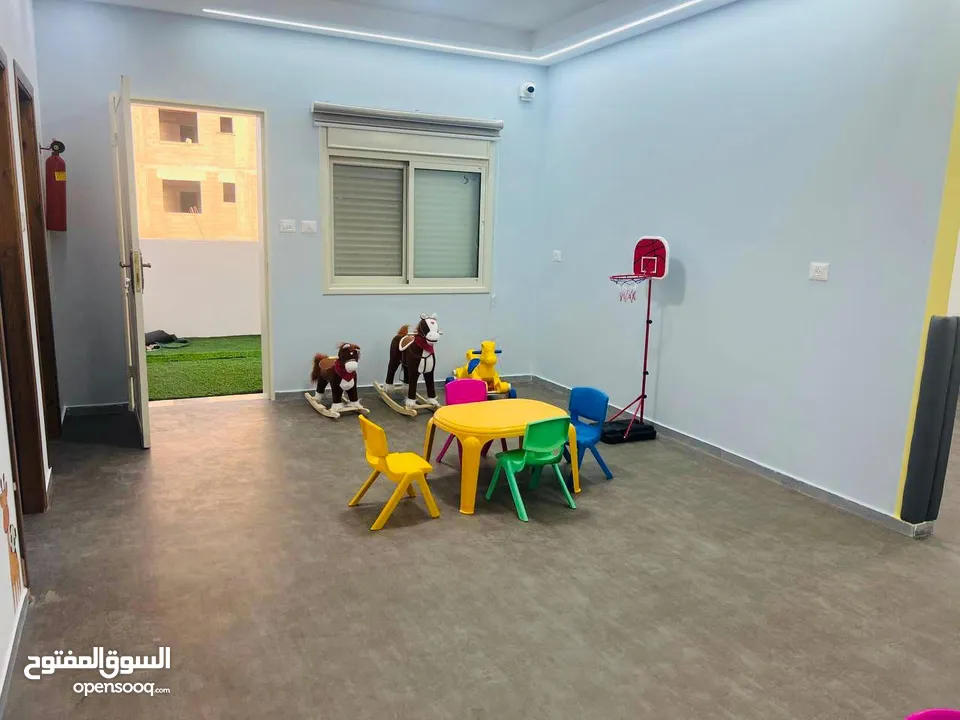 حضانة اطفال جاهزة للإيجار او للبيع في جنين