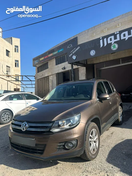 تيجوان 2013 ترخيص 2012 فل مسكر  مطور 2000 بنزين  4×4