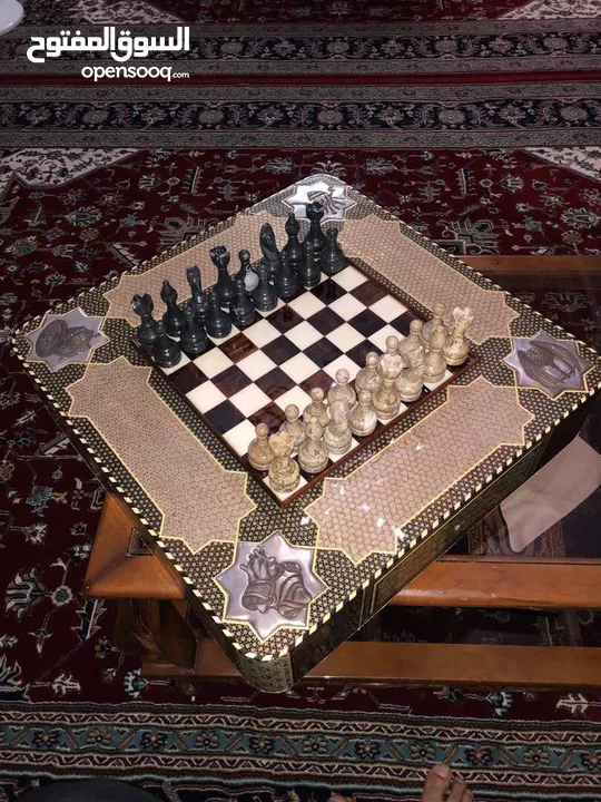 Most unique handmade Chess / شطرنج نادر جدأ صناعة يدوية