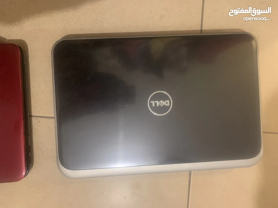 شاشة HP للبيع بسعر مغري و لابتوب Dell عدد 2 قطع بحاله جيده جدا