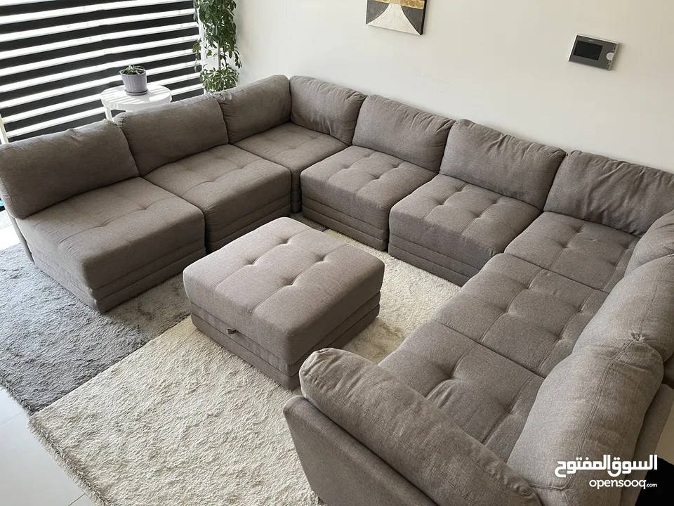 Premium modular sofa 9 parts