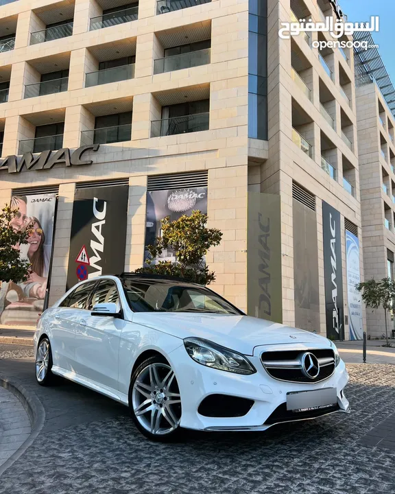 مرسيدس بنز بانوراما موديل 2014 افنجارد Amg بحاله الوكاله
