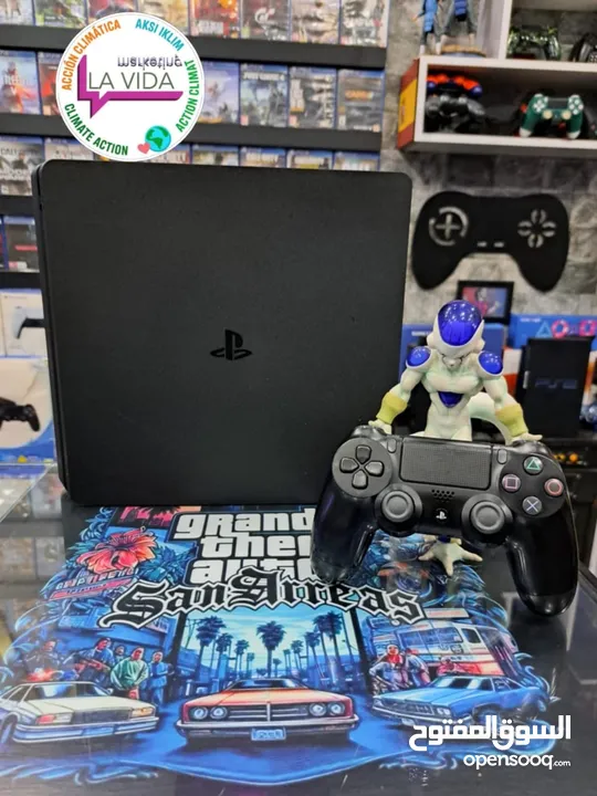 جهاز نظيف ما اتصلح و 500جيجا PlayStation 4