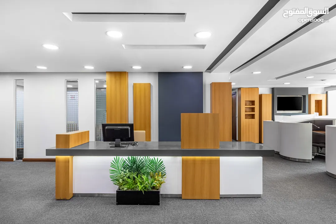 مساحة مكتبية خاصة متكاملة الخدمات لك ولفريق عملك في Arkan Plaza