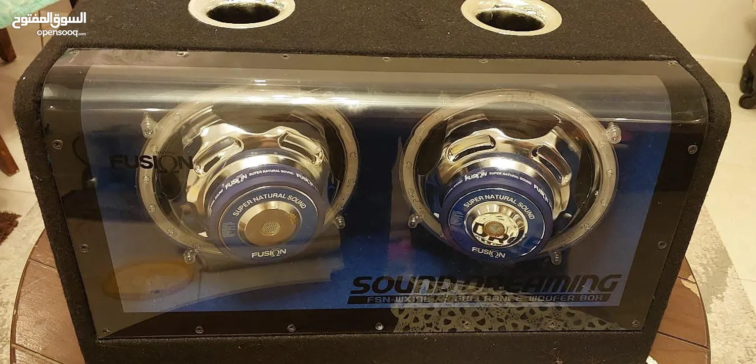 سماعة SUB سيستم مع إضاءة LED