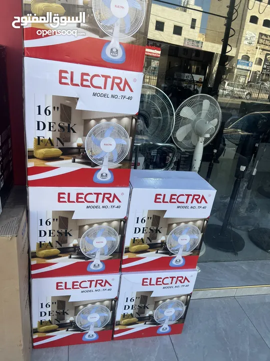 مروحه الكترا طاوله 16 انش بسعر مميز