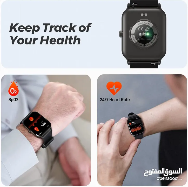 ساعة ساوندبيتس الجيل الثالث الجديده Soundpeats smart watch 3