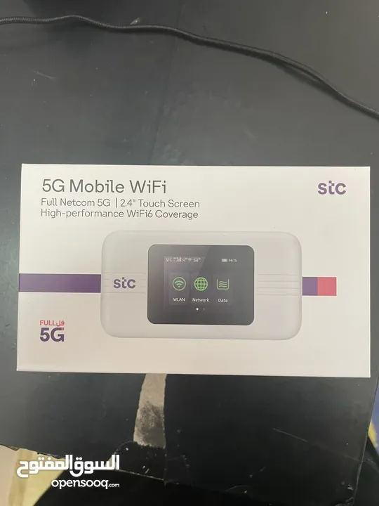 STC 5G router with Wifi6 coverage brand new untouched with box