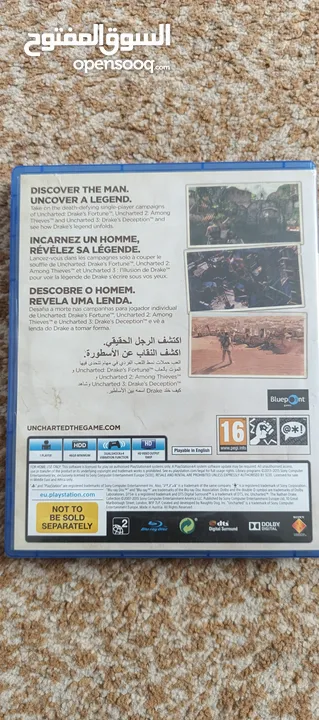لعبه انشارتد الجزء الاول و الثاني و الثالث بس ب14.99 بدل 24.99