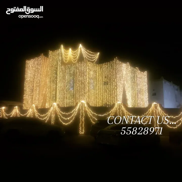 Lighting decoration for wedding and party
