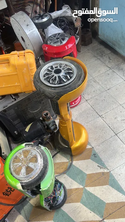صيانة جميع انواع السكوترات والدرجات الكهربائية والبطاريات