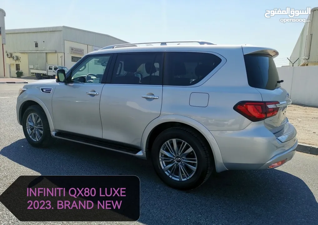 INFINITI QX80 LUXE 2023. BRAND NEW AGENCY. Special offer 3 years warranty