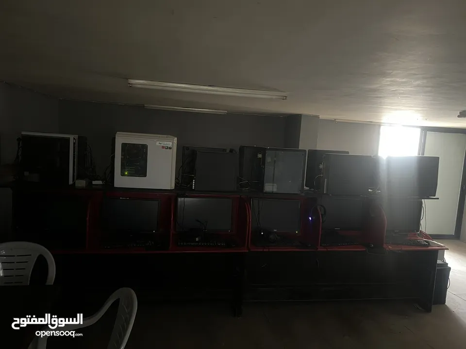 اجهزة كمبيوتر للبيع 12 جهاز ويتدوز عشرة بعبة كاونتر صور بلاستيشن 5 مع اربع ادين اصليات + لعبة فيفا