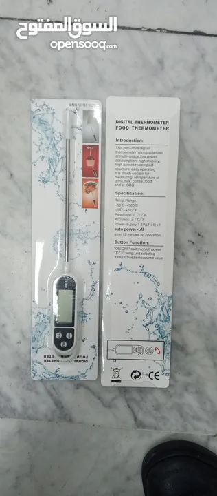 ميزان حرارة طعام مقياس درجه الحراره الطعام Thermometer ميزان قياس درجة حراره السوائل و الاطعمه