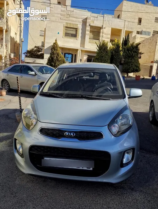 كيا بيكانتو ماتور 1000 للبيع موديل 2016 السياره استعمال شخصي لم تعمل تطبيقات  ركاب اصلي من بلادها