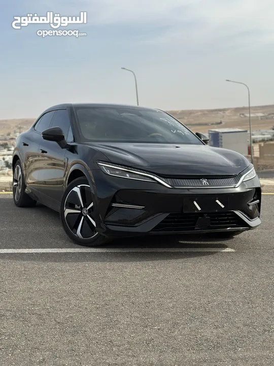 BYD SONG L 2023 مستعمل بحالة الوكالة فحص كامل داخليه مميزه باللون الجملي