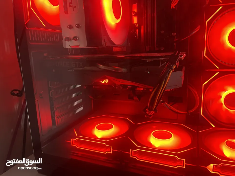 مستخدم بحالة الجديد gtx 1650s قوي واقتصادي وسعر اقتصادي نظيف جدا