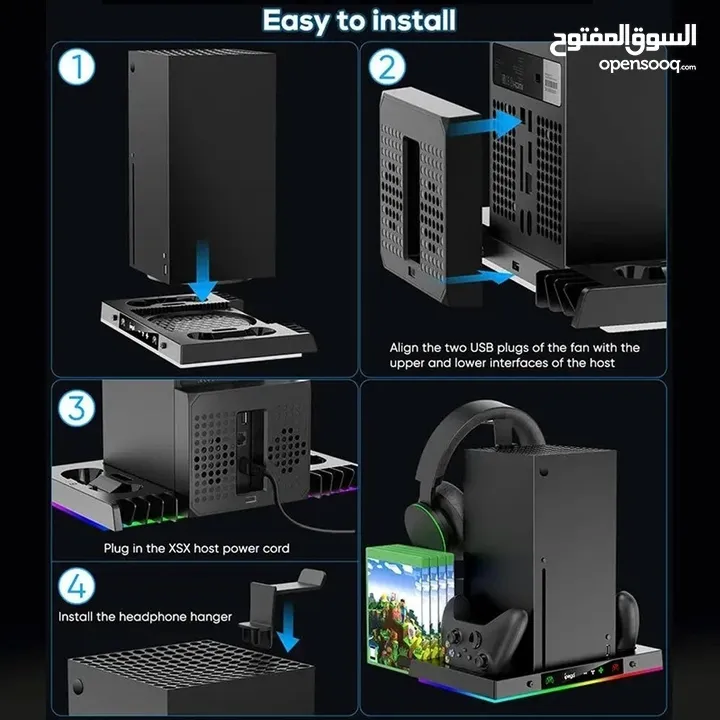 ستاند اكس بوكس سيريس اكس IPEGA مكفول بأفضل سعر best xbox series x stand