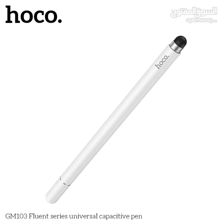 HOCO GM103 Fluent series universal  قلم تتش من شركة هوكو متعدد الاستعمالات capacitive pen