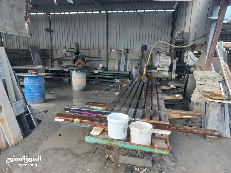 مصنع رخام جاهز كامل المعدات.
