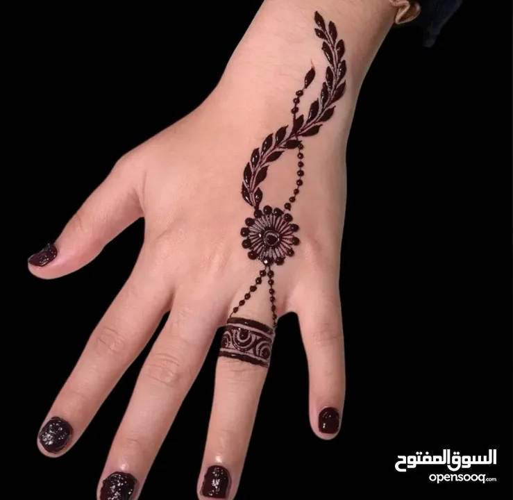 رسم حنة سودانيه سودة