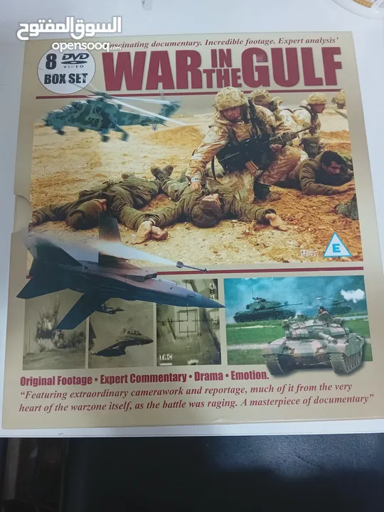 war in the Gulf documentary  8 DVD video box