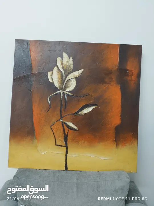 لوحة فنية رسم يدوي
