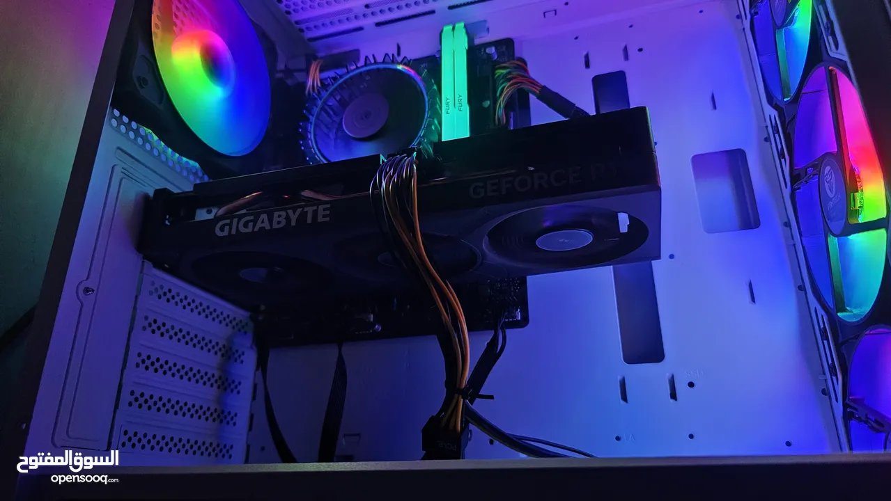 GAMING PC (RTX 4060 8GB , I5 12400F)احسن تجميعة  كمبيوتر العاب قوية  و رخيصة جدا