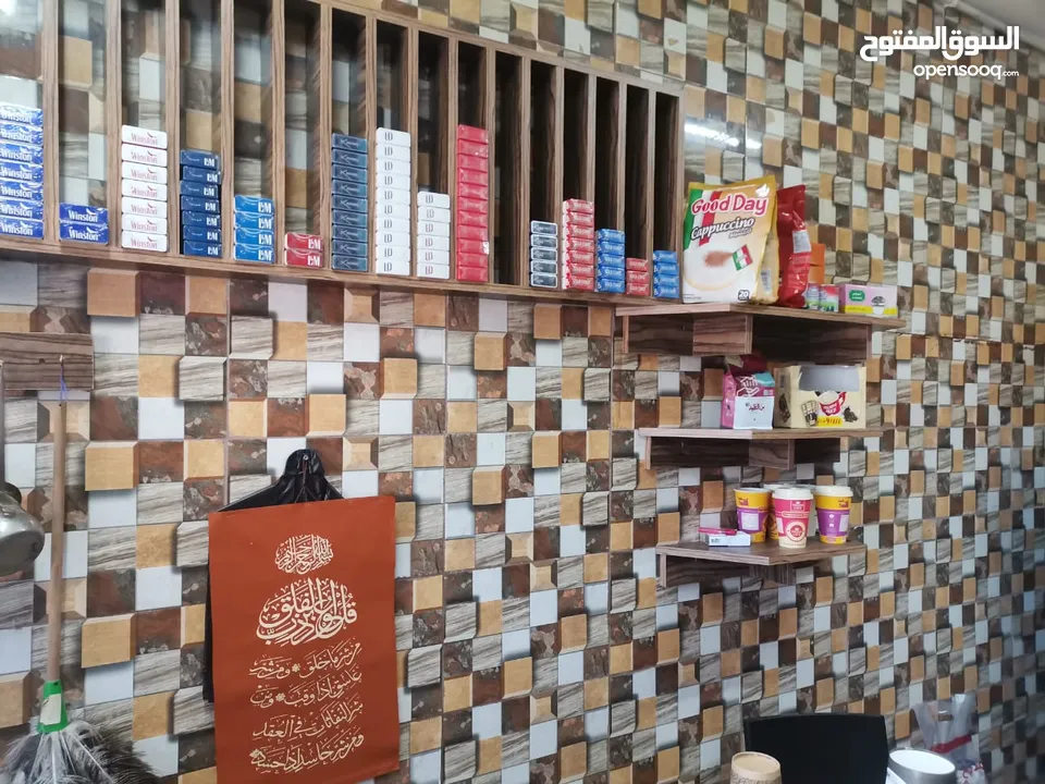 قهوه لضمان كامل العده  موقع مميز ع الشارع  الرئيسي شغاله والها زبائنه سبب الضمان  بداعي السفر