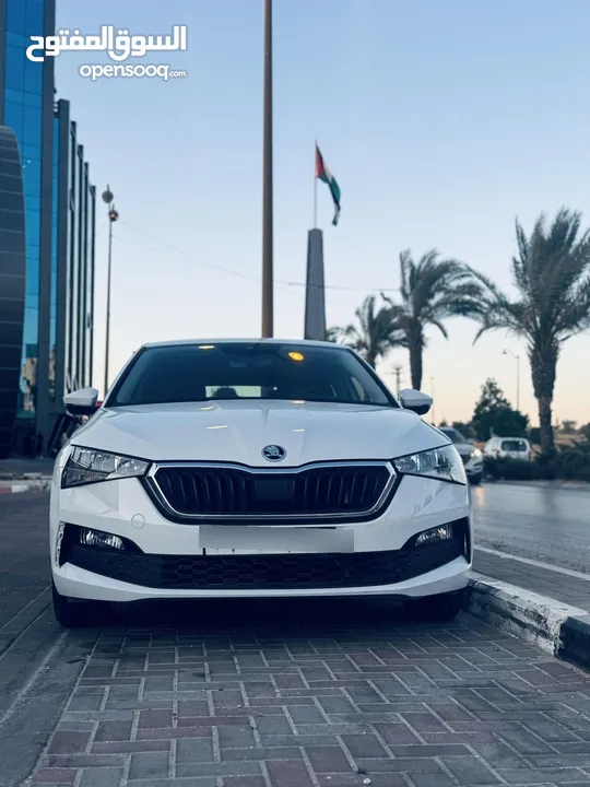 سكودا سكالا بنزين برايفيت اوتومات موديل 2023 جديده اصل شركه عداد صغير يد 1