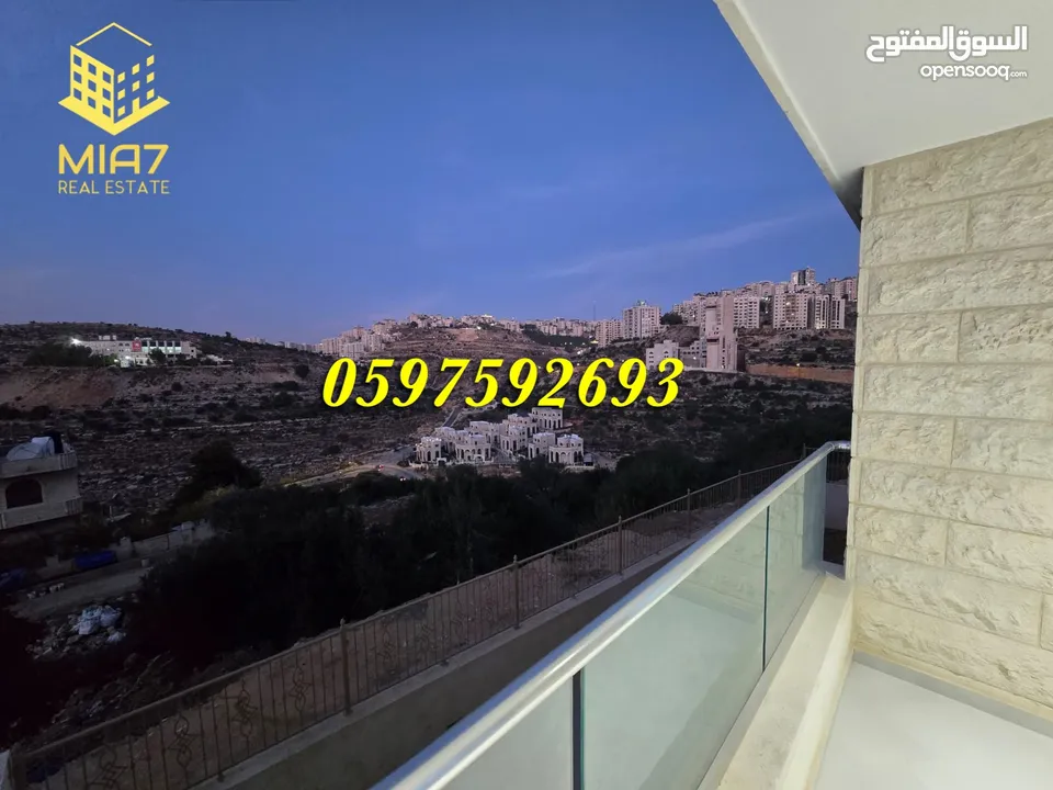 ‎ عرض لمدة شهر شقة فاخرة - تشطيب هندسي عالي الجودة للبيع رام_الله _ الطيرة_170 متر.
