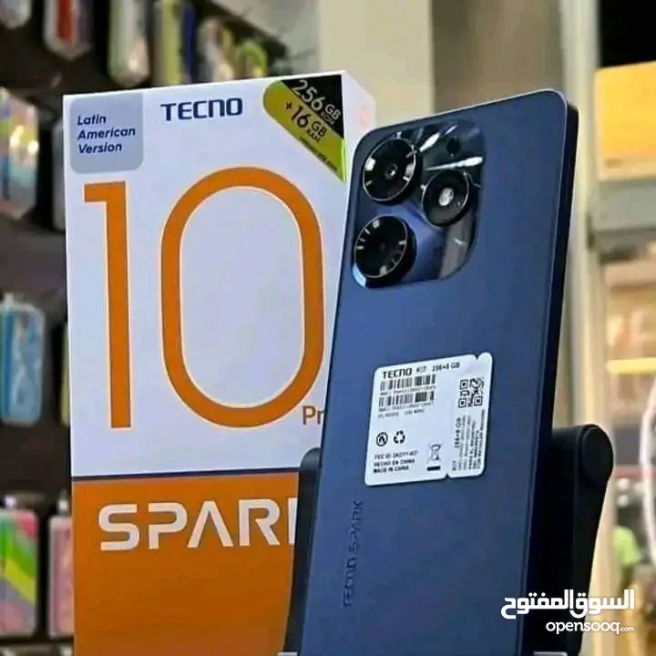 مستعمل ايام Spark 10pro رام 16 ججيا 256 مكفول متوفر توصيل