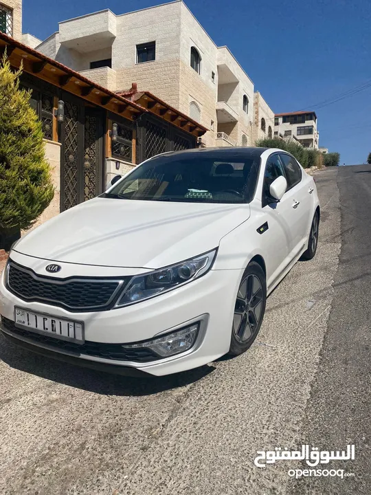 kia K5 2013 هايبريد فل اضافات بدون ملاحظات