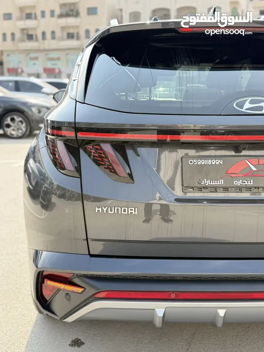 هونداي توسان NLine ترخيص 2022 محرك 1600 هايبرد plug in/يقطع على الشحنه 65 كيلو متر 271 حصان