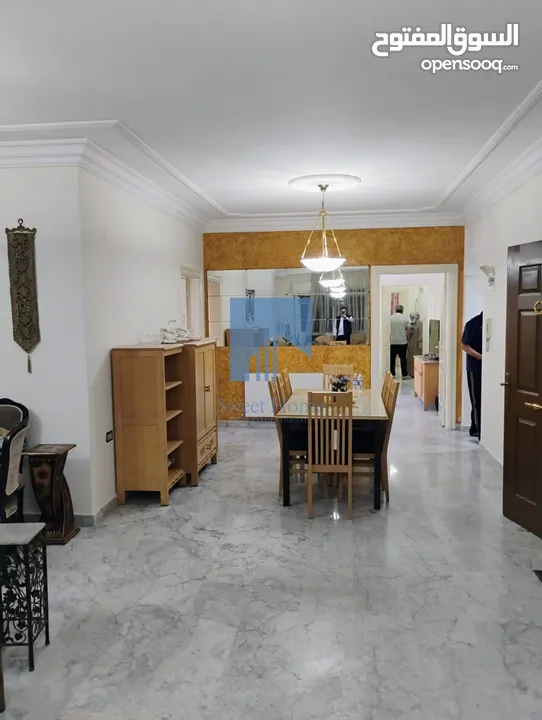 شقة أرضية مفروشة فاخرة للبيع في دير غبار قرب جونيا ودوار الهاشميين 191م مع ترس وحديقة 35م بسعر مغري
