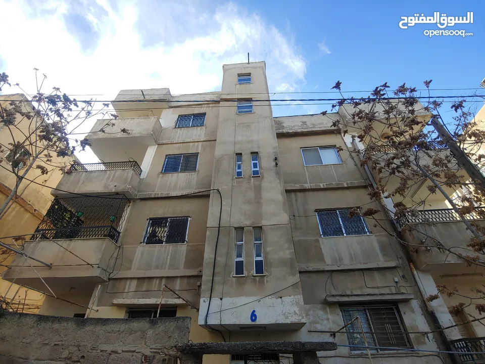 عماره استثمارية سكنية للبيع في جبل الجوفة بالقرب من اكادميه رواد الاقصى