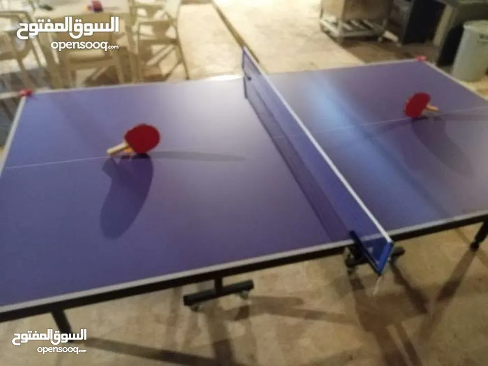 طاولة تنس ستيغا اصلي ثقيل وفاخرة بأقل سعر فيها كامل الاضافات عجلات وقابل للطوي نخب اول فعلي