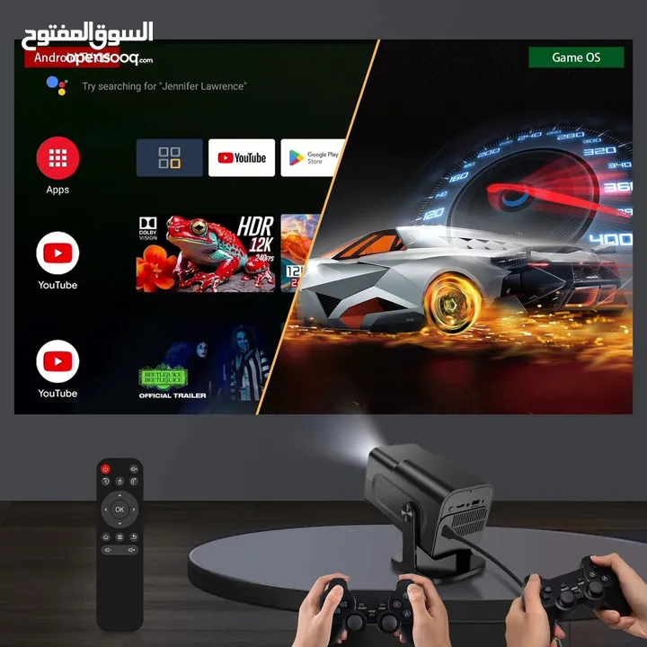بروجكترات عرض والعاب 4k من امازون
