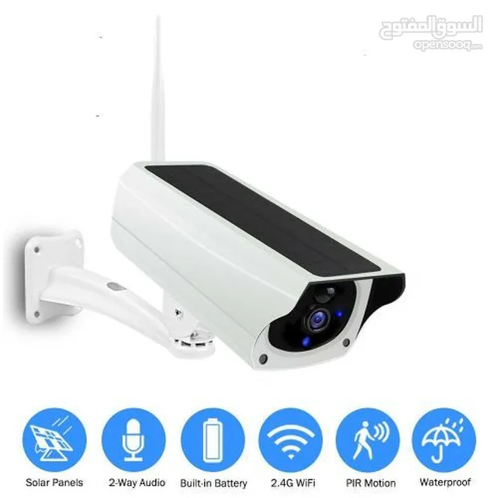 كاميرا واي فاي متحركة   2 ميجا  360 درجة تدعم  ميموري  التتبع التلقائي	  WIFI CAMIRA 2 MEAG COLOR