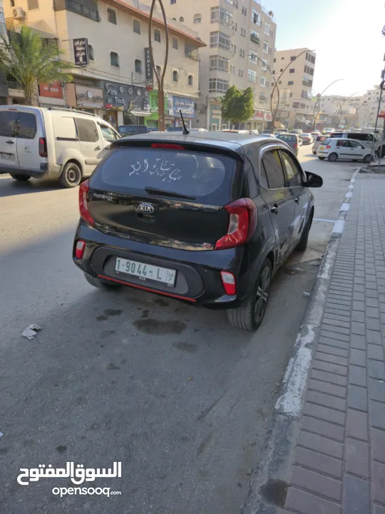 كيا مورنينج 2019 لون اسود ادهان اصلي