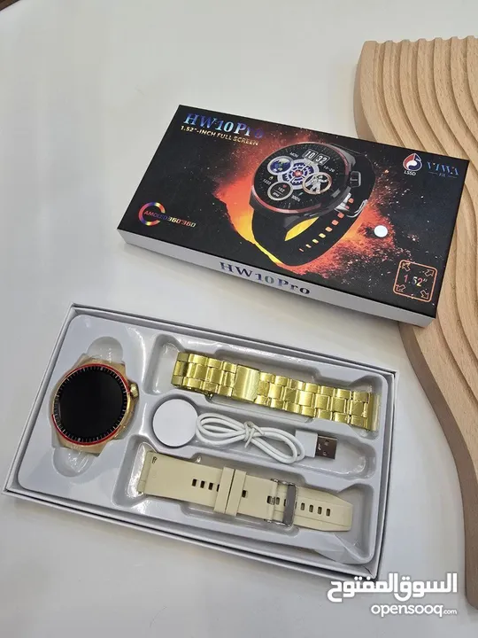 ساعة HW10 Pro الذكية: أناقة، تقنية، وسعر لا يُصدّق! تبحث عن ساعة ذكية تجمع  الأناقة .