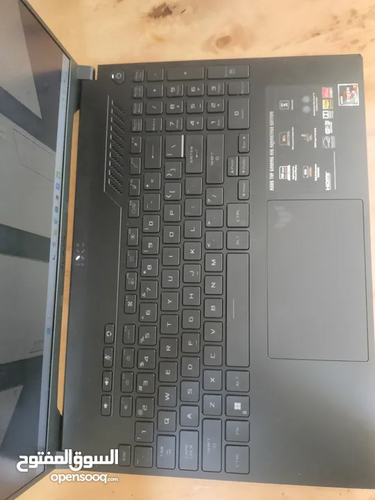 لابتوب ASUS TUF Gaming A16 للألعاب - شبه جديد + SSD إضافي 1TB