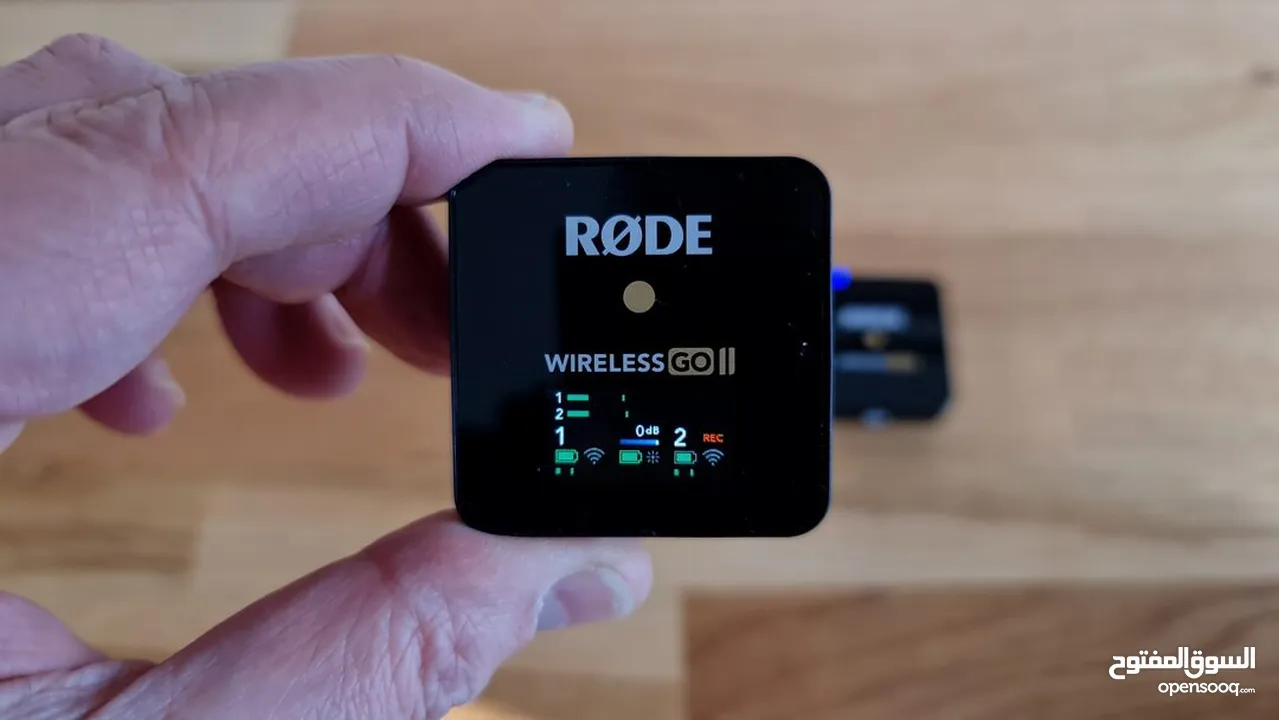 RØDE Wireless GO II مايكروفون رود مستعمل فتره بسيطه